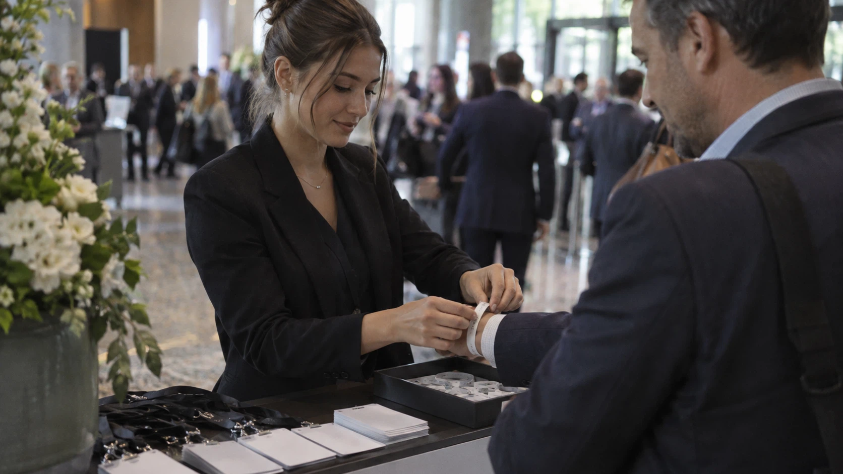 Badges, cartes et bracelets : quel support d’identification choisir pour votre salon ou conférence ?