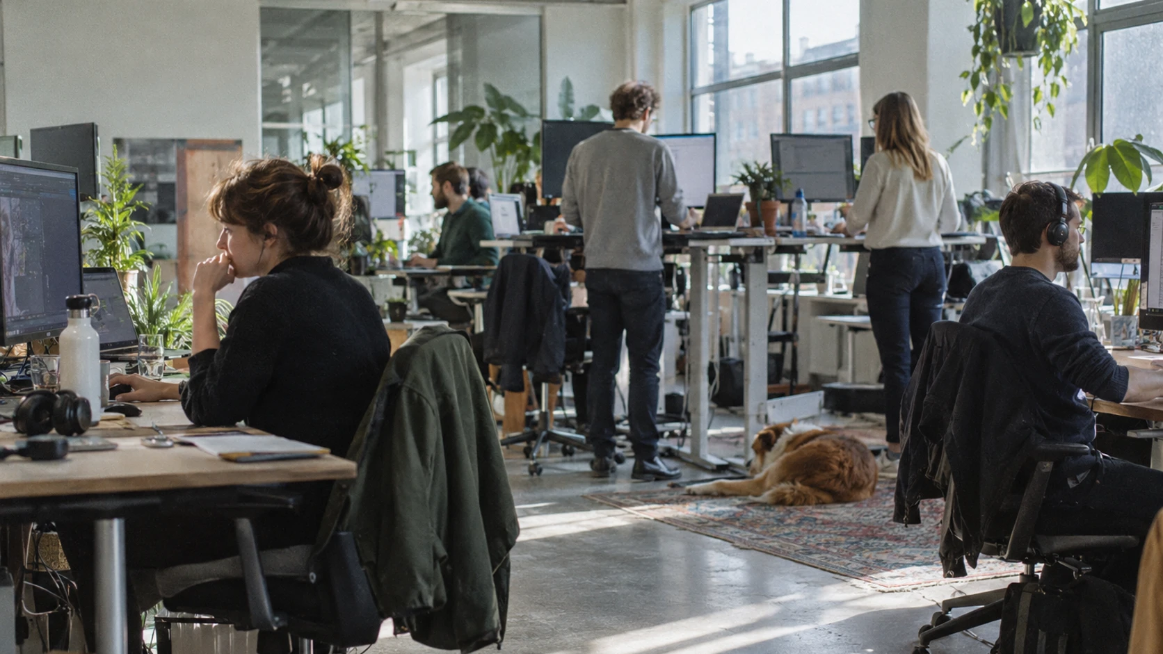 Bureaux ergonomiques en open space : améliorer le bien-être et la productivité