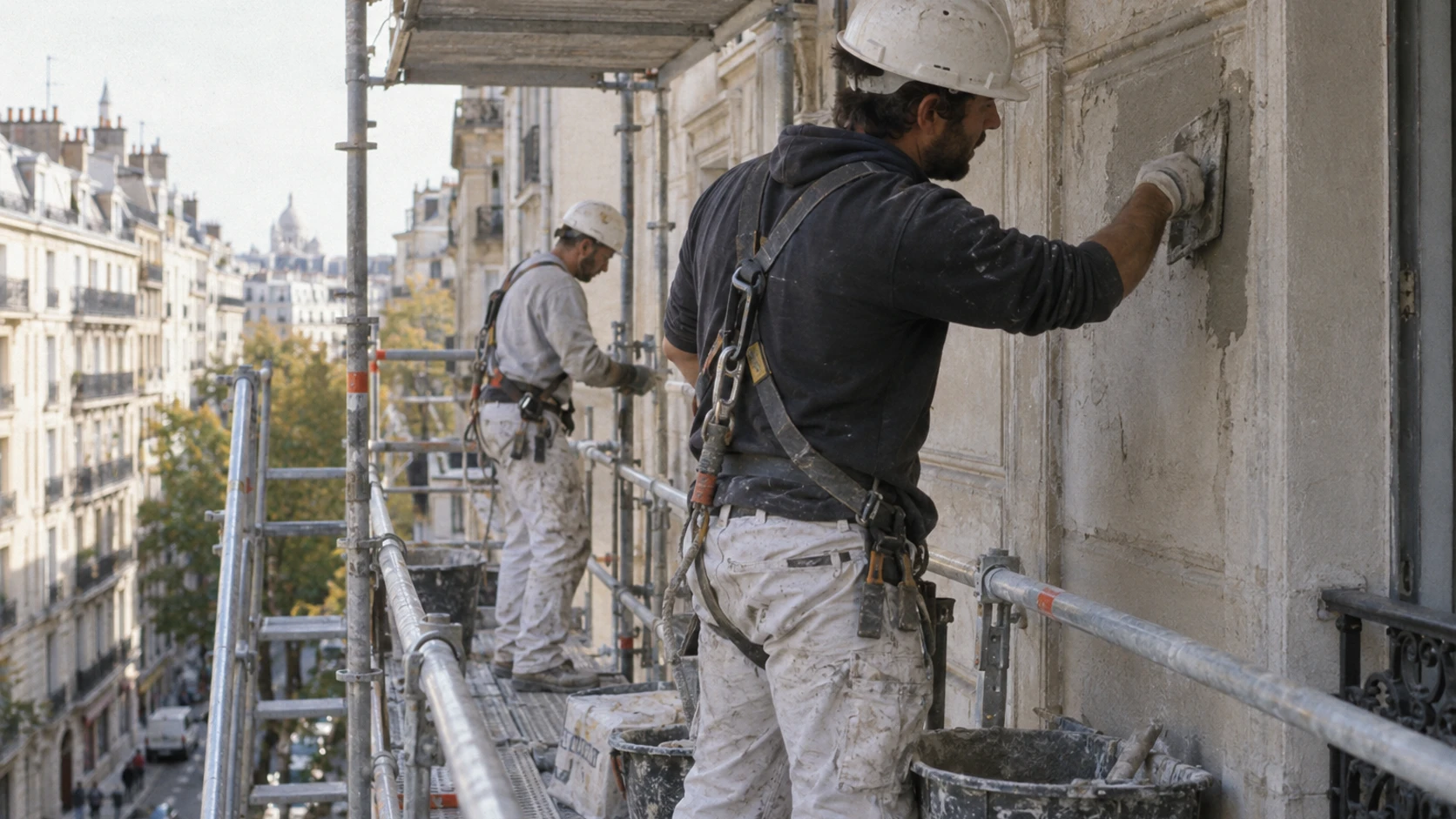 Comment optimiser l’accès et le travail sur un échafaudage de façade ?