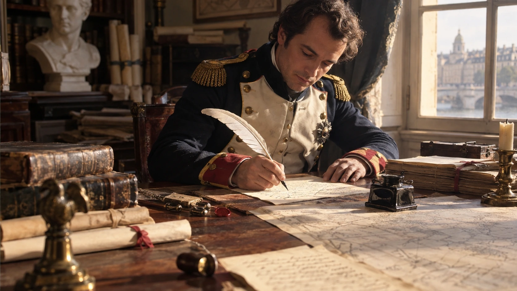 Générateur de courrier napoleonseries : la plume impériale
