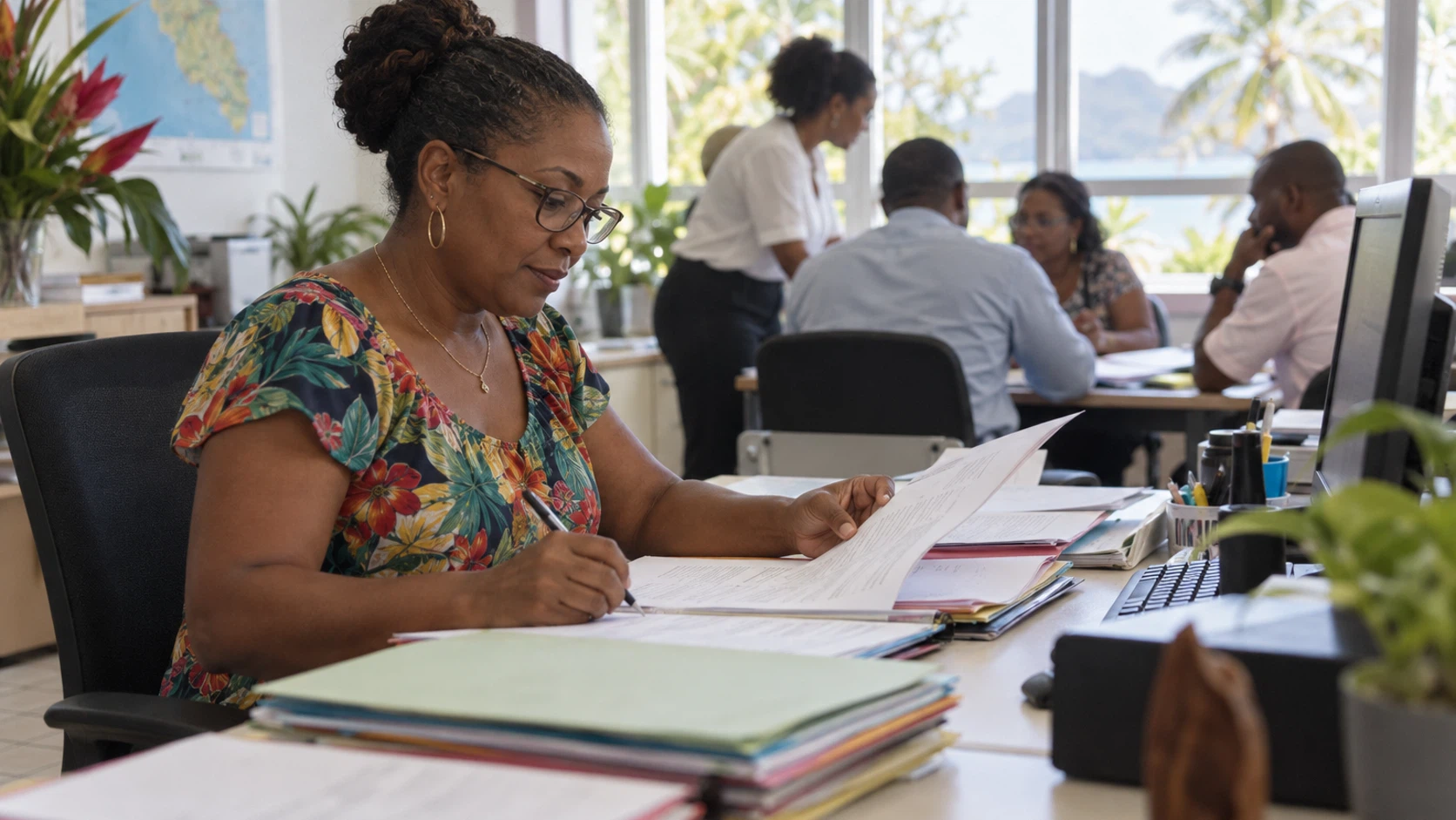 Marcelle Poirriez à la CACEM : la voix discrète qui façonne l’administration martiniquaise