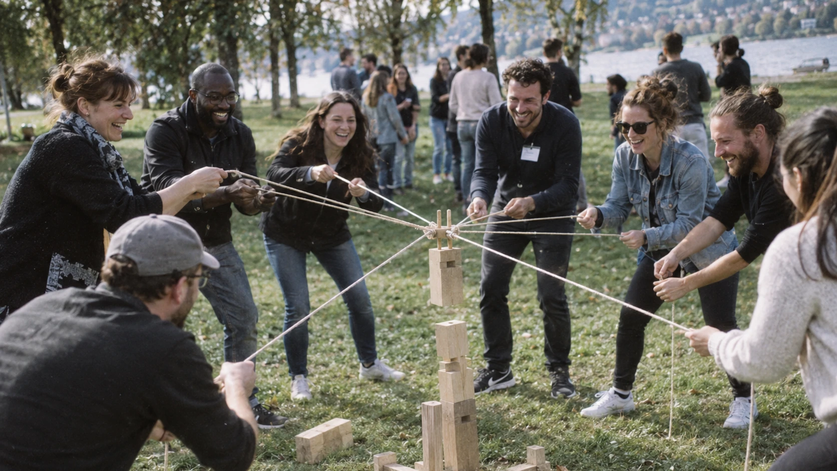 Comment organiser un évènement de team building pour un grand groupe ?