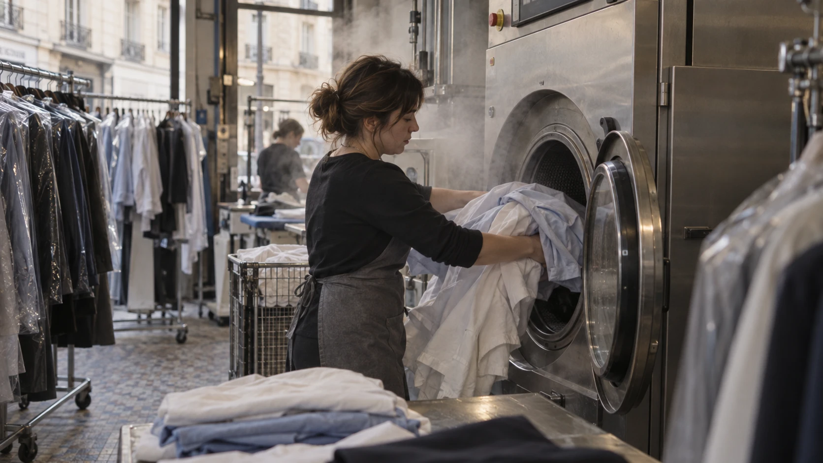 Quel matériel pour ouvrir un pressing ?