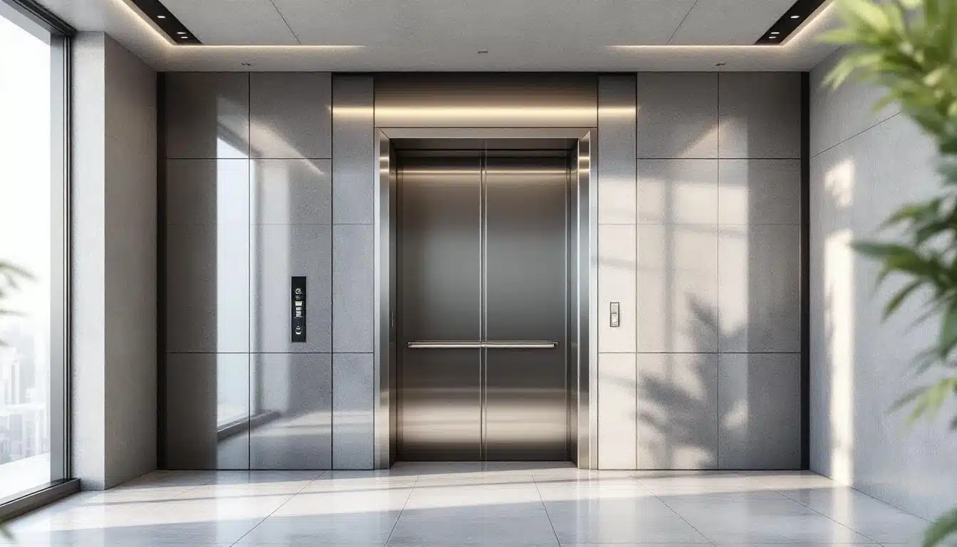 ascenseurs modernes innovation et design pour les b timents neufs