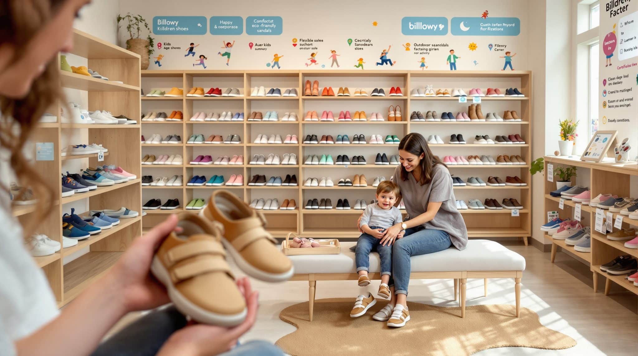 Billowy avis : retour d'expérience sur la qualité et le positionnement des chaussures pour enfants
