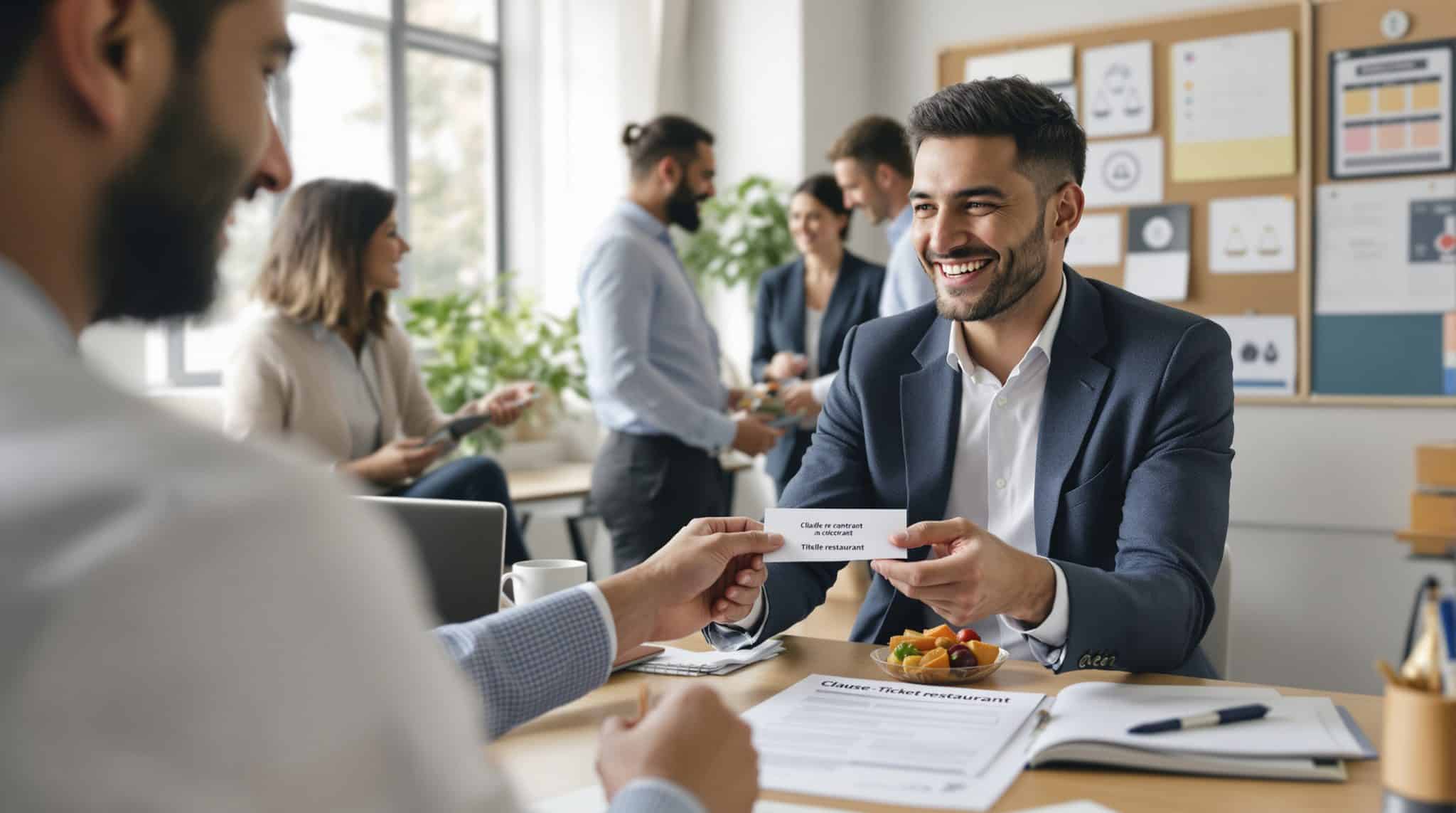 Clause de ticket restaurant dans le contrat de travail : cadre légal et astuces à connaître