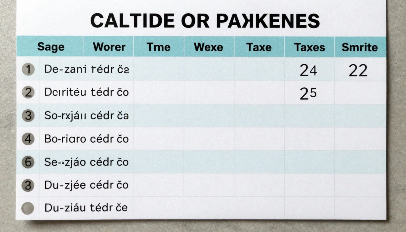 Fonctionnement du calendrier et calcul des mensualités fiscales