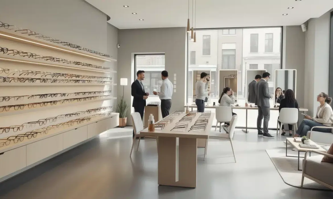 Parcours client boutique optique