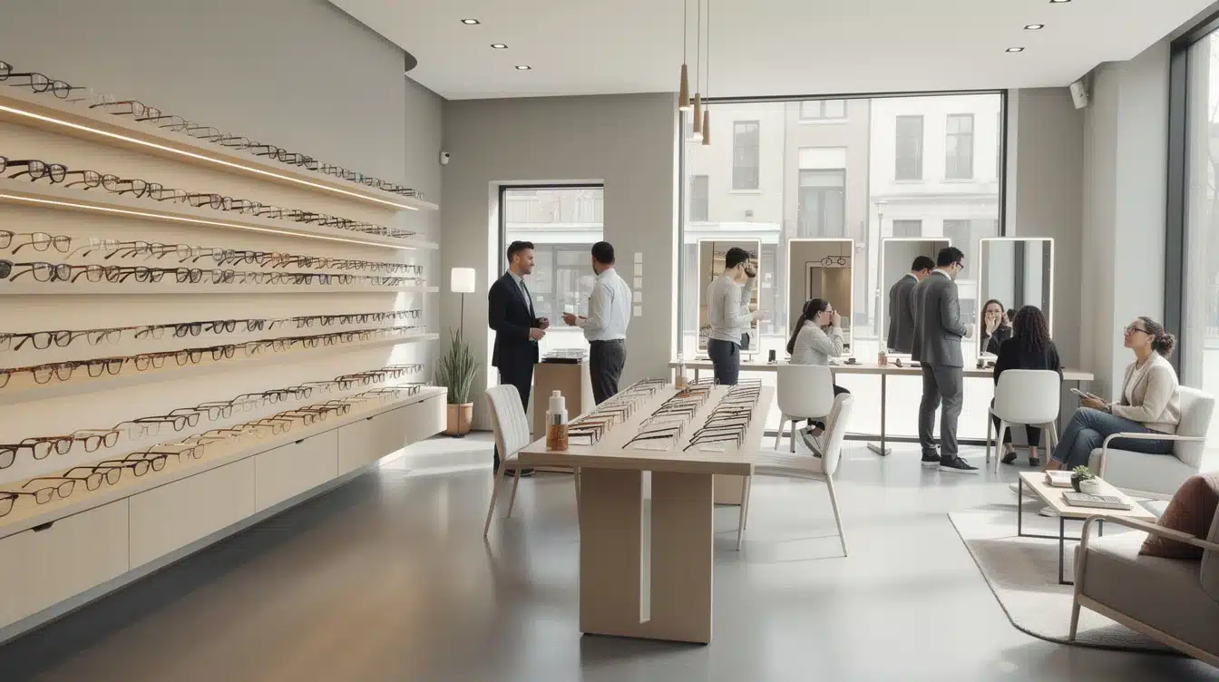 Parcours client boutique optique