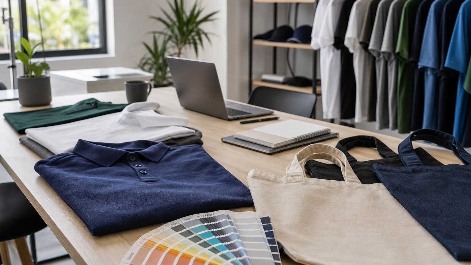 Textile de marque pour petite entreprise